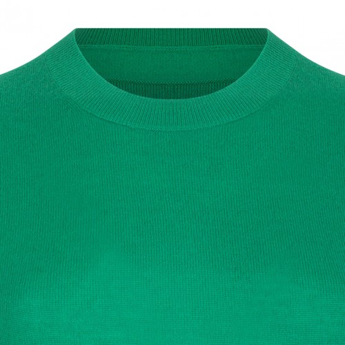 Bright Green Cashmere Pullover