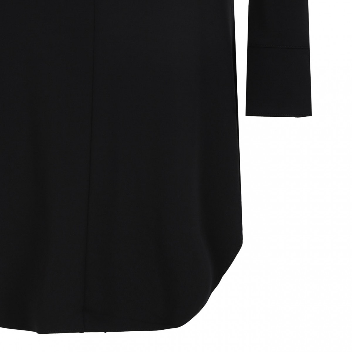 Black Zip Fastening Mini Dress