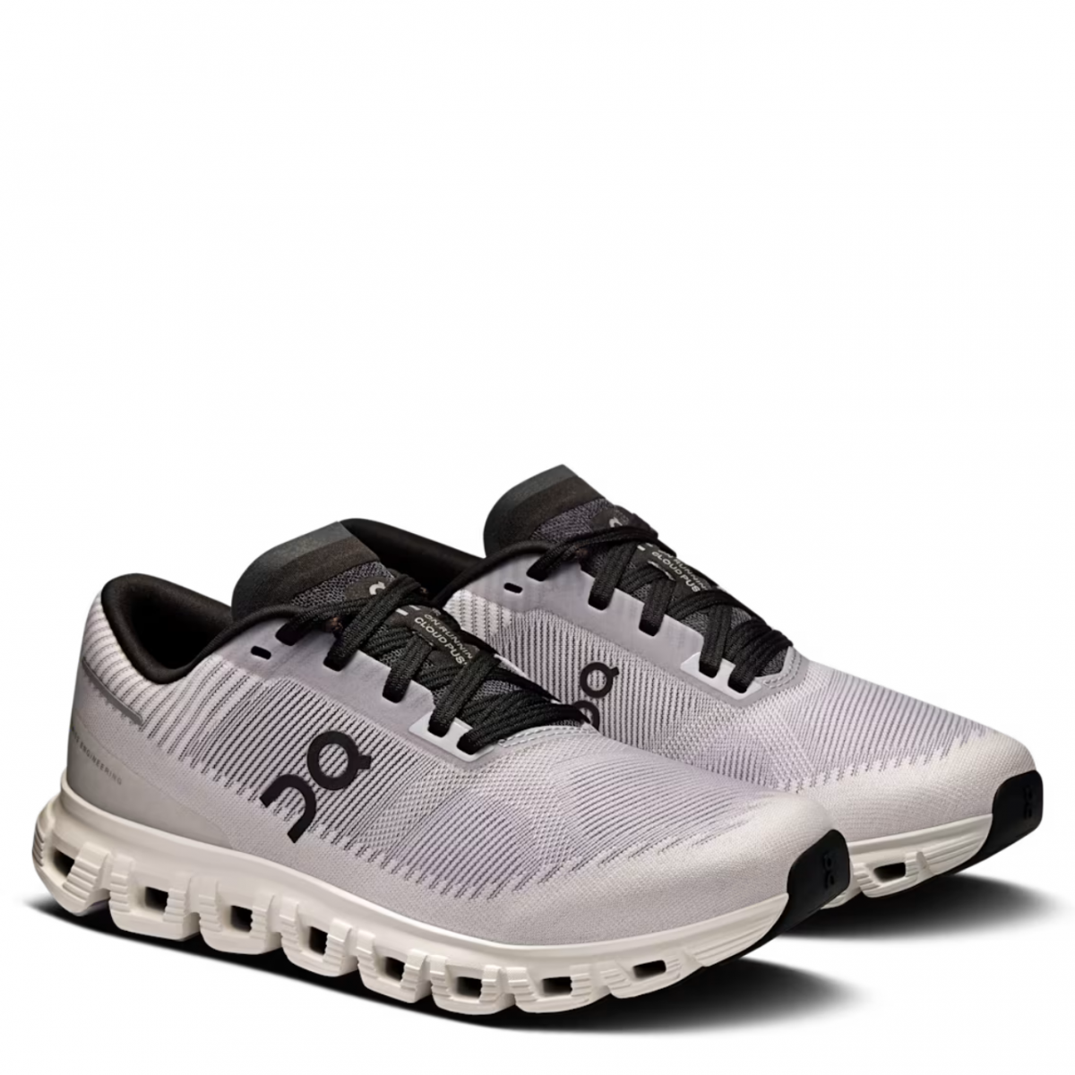 Lilac and Black Cloud 6 Push Sneakers
