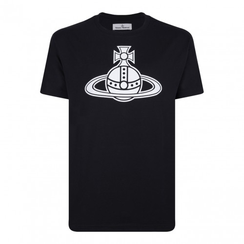 Black Logo Print T-Shirt