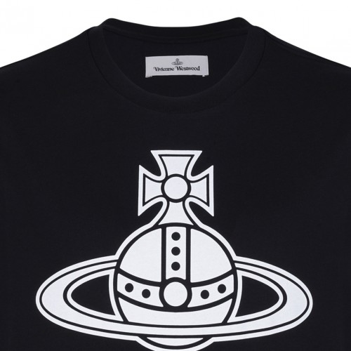 Black Logo Print T-Shirt