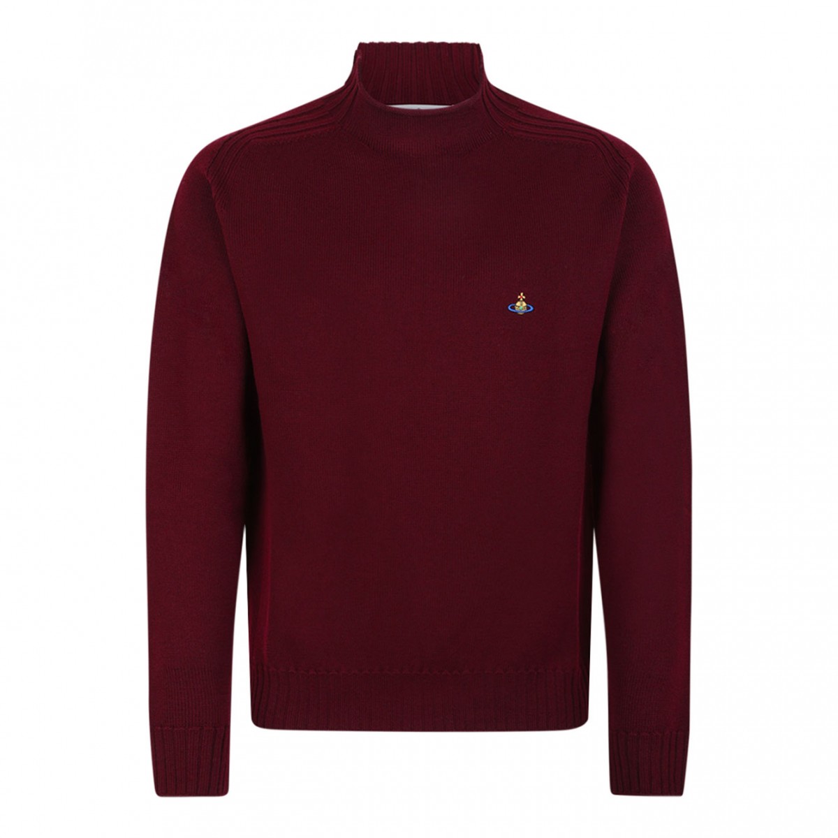 Light Grey Orb-Embroidered Sweater