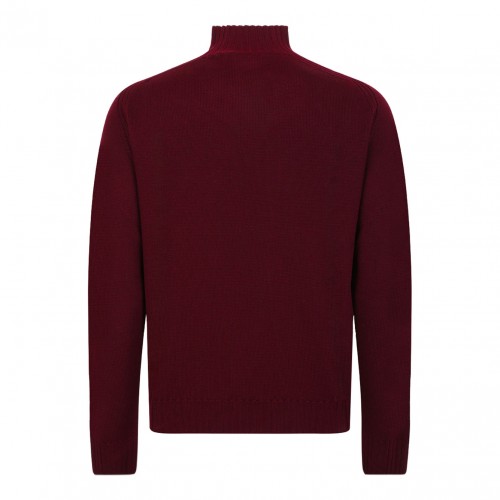 Light Grey Orb-Embroidered Sweater 2