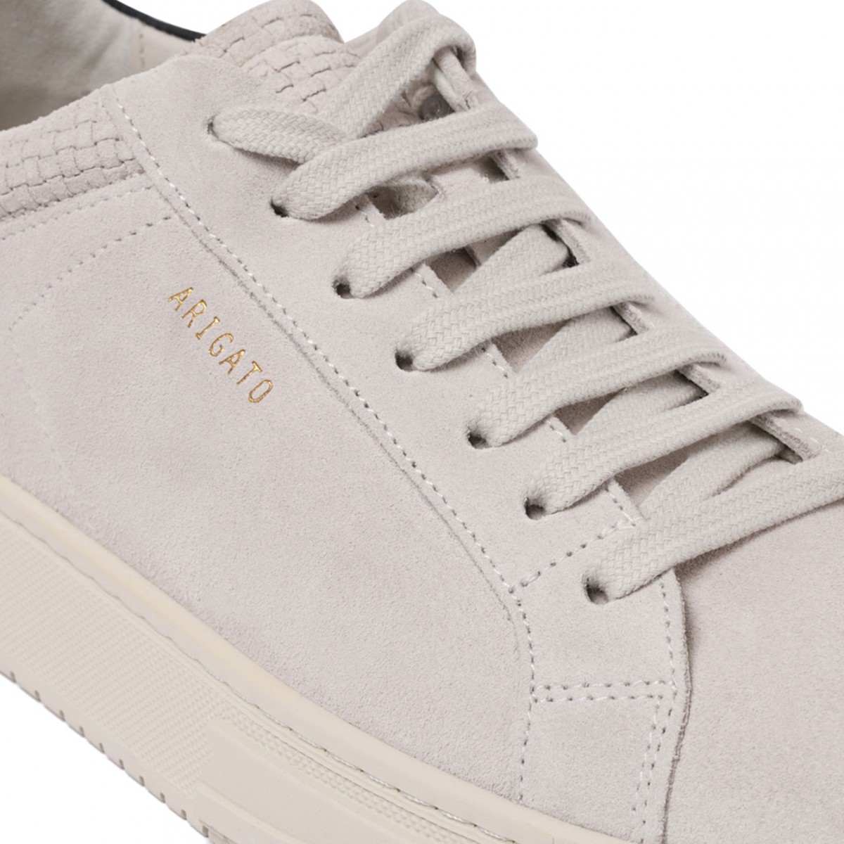 Light Taupe and Black Atlas Sneakers