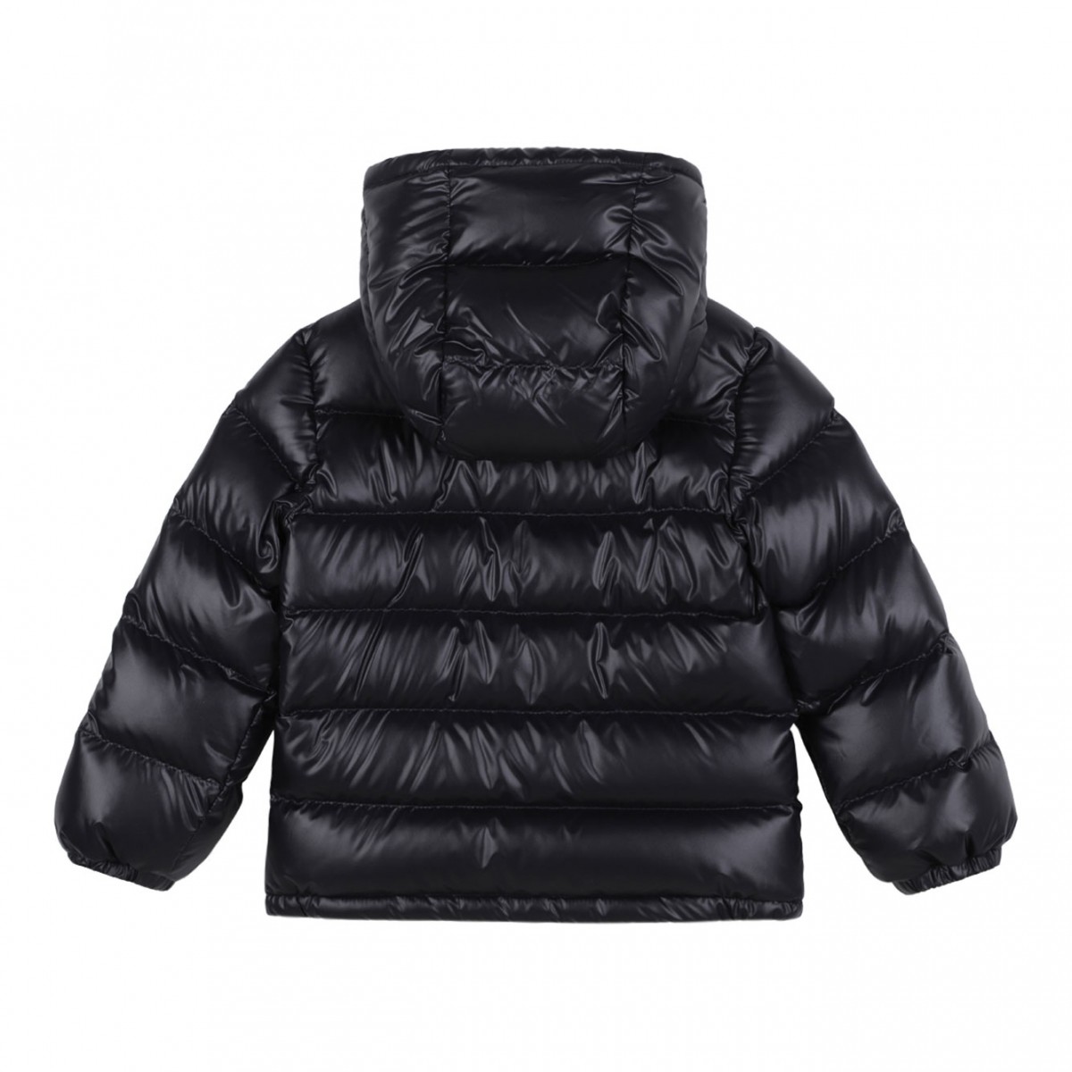 Navy Blue Mesles Padded Jacket