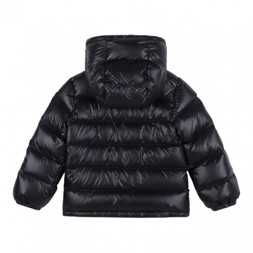 Navy Blue Mesles Padded Jacket