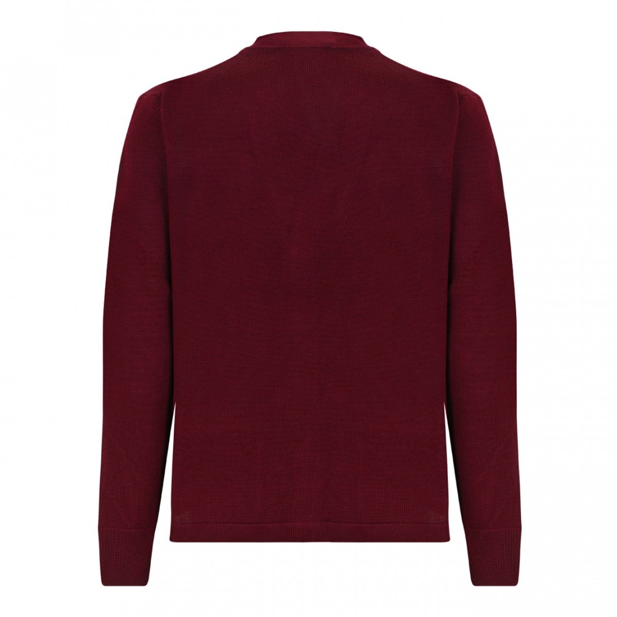 Red Orb-Embellishment Cardigan