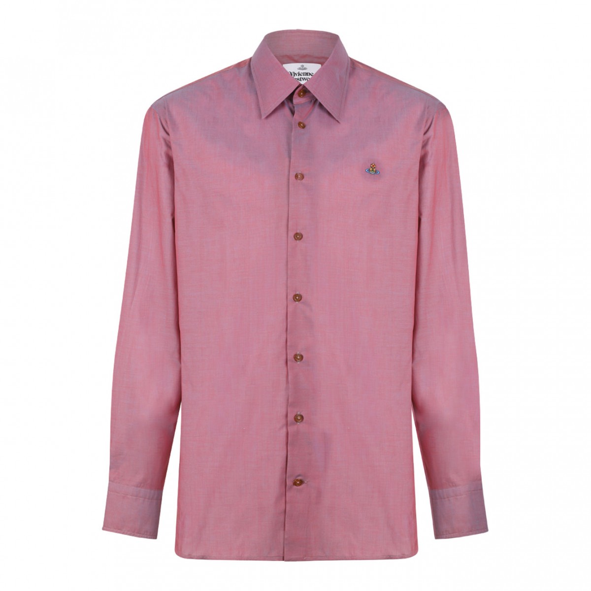 Pink Orb-Embellished Long-Sleeved Shirt