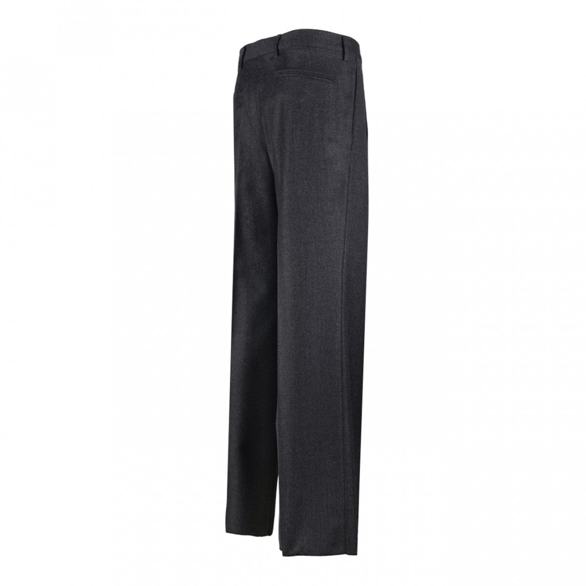 Black Wool Blend Rafael Trousers