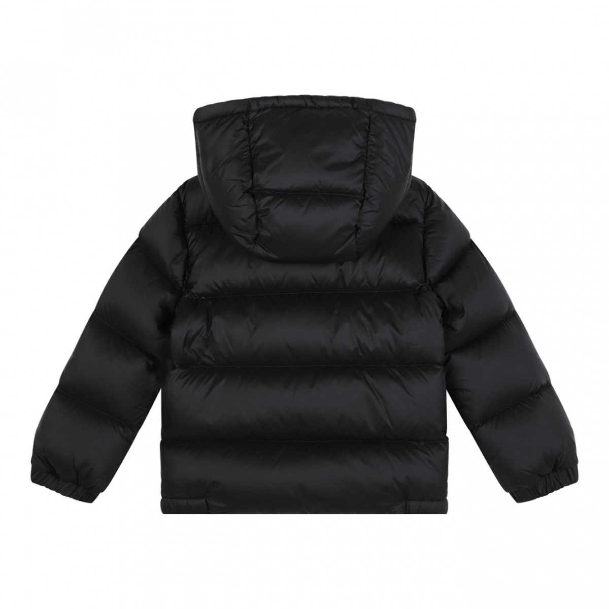Black Hooded Down Jacket