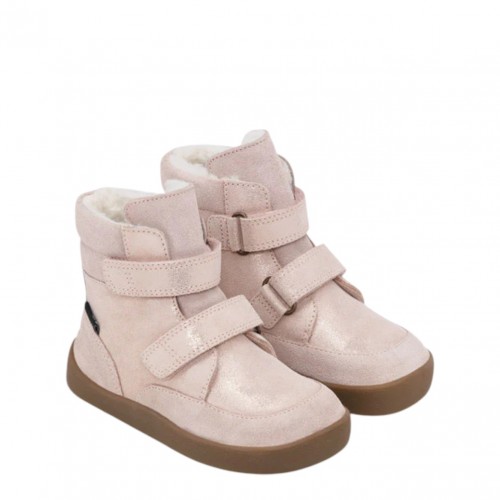 Basil Old Rose Glitter Shoes