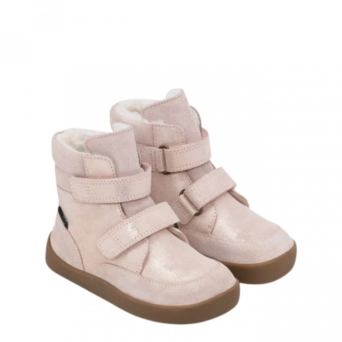 Basil Old Rose Glitter Shoes