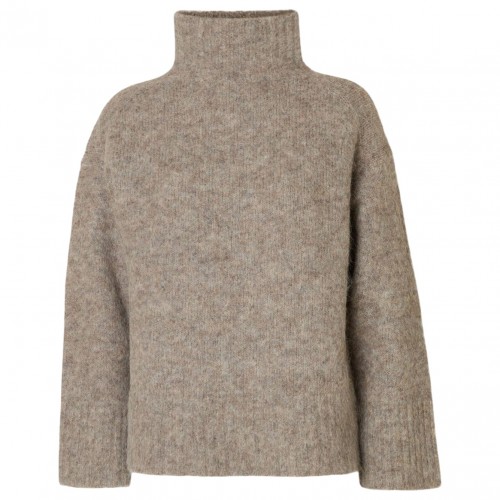 Steel Gray Turtlenck Sweater