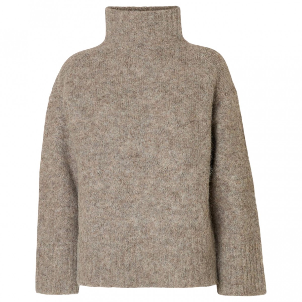 Steel Gray Turtlenck Sweater