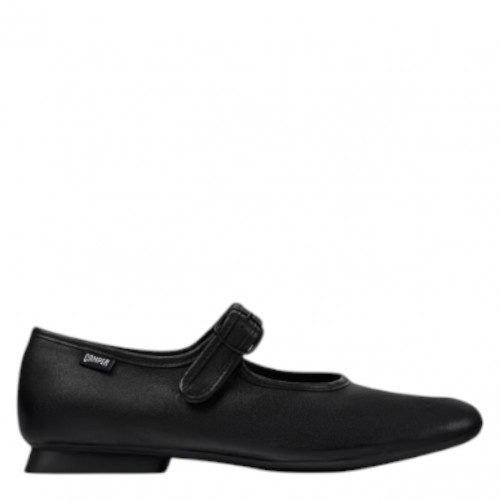 Black Casi Myra Leather Shoes