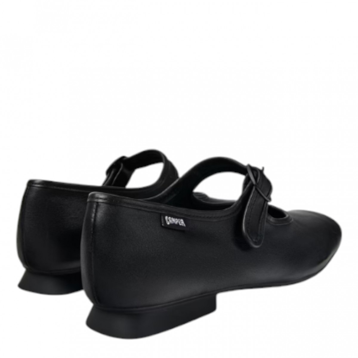 Black Casi Myra Leather Shoes