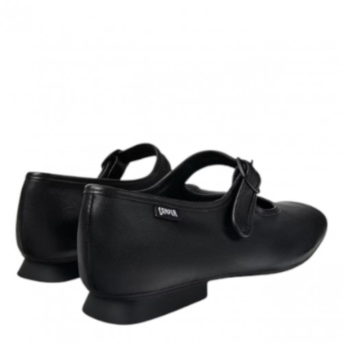 Black Casi Myra Leather Shoes