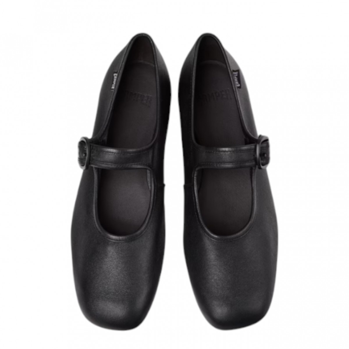 Black Casi Myra Leather Shoes