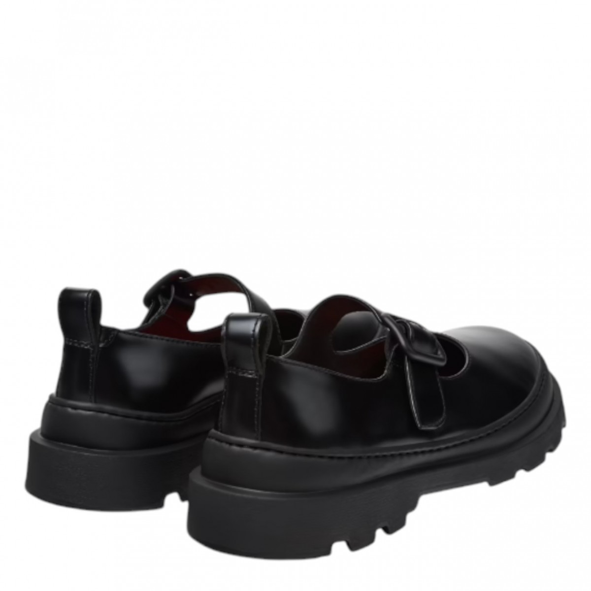 Black Brutus+ Leather Loafers