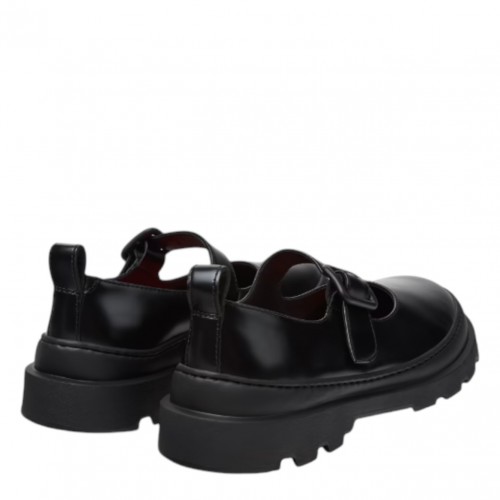 Black Brutus+ Leather Loafers