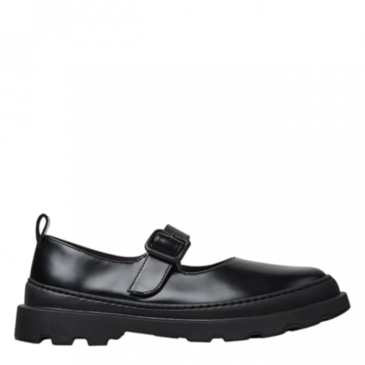Black Brutus+ Leather Loafers