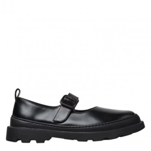 Black Brutus+ Leather Loafers