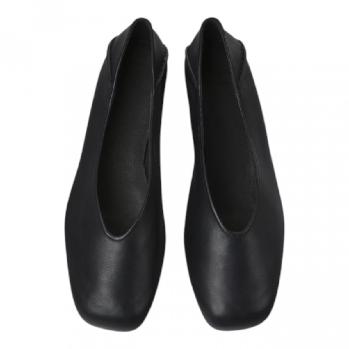 Black Casi Myra Leather Shoes