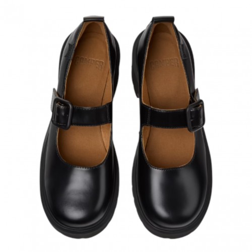 Black Milah Leather Shoes
