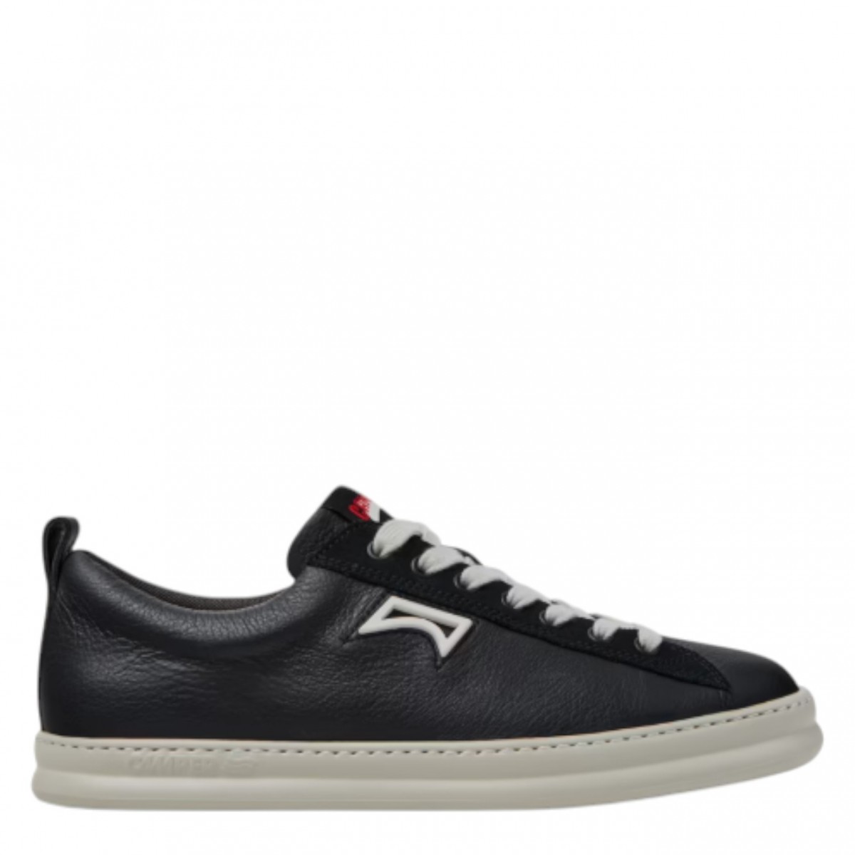 Black Runner Leather Shoes