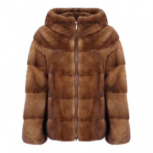 Brown Mink Fur Coat