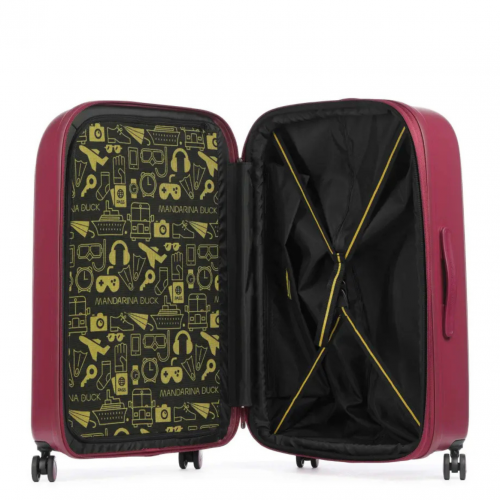 Grape Logoduck Trolley Suitcase