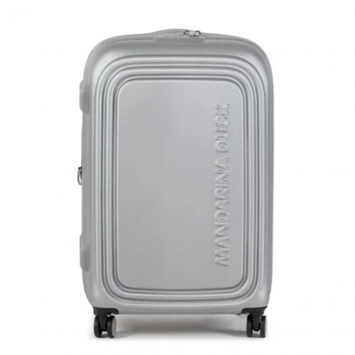 Silver Logoduck Trolley Suitcase