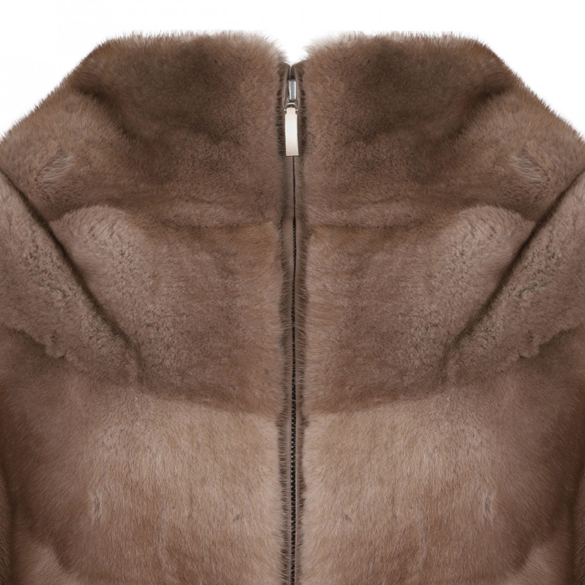 Light Brown Mink Fur Coat