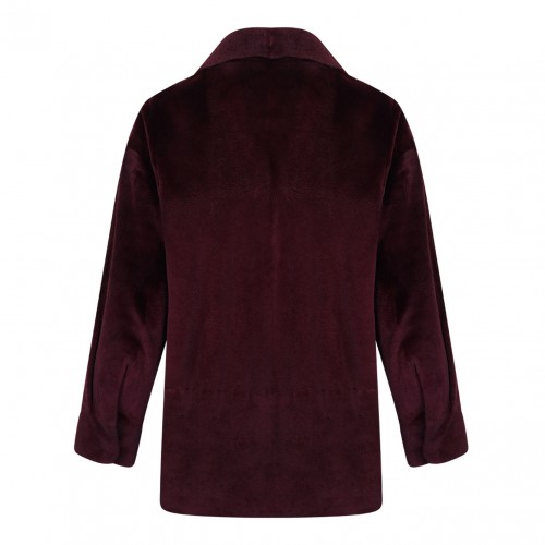 Bordeaux Mink Jacket