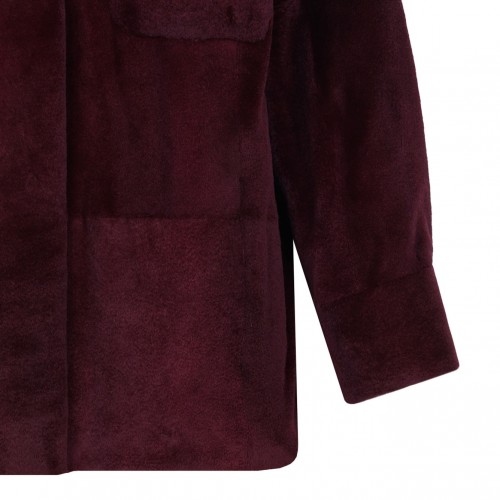 Bordeaux Mink Jacket