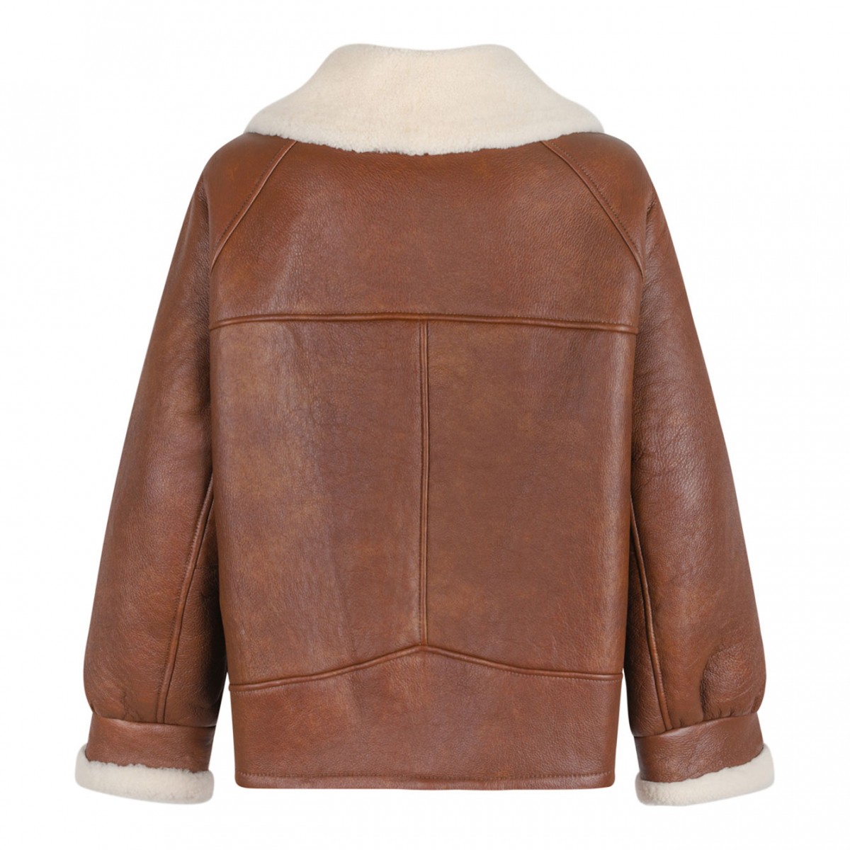 Brown Shearling Sheepskin Jacket
