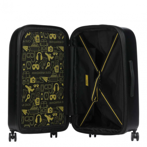 Black Logoduck Medium Expandable Trolley