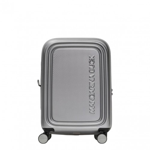 Silver Trolley Suitcase
