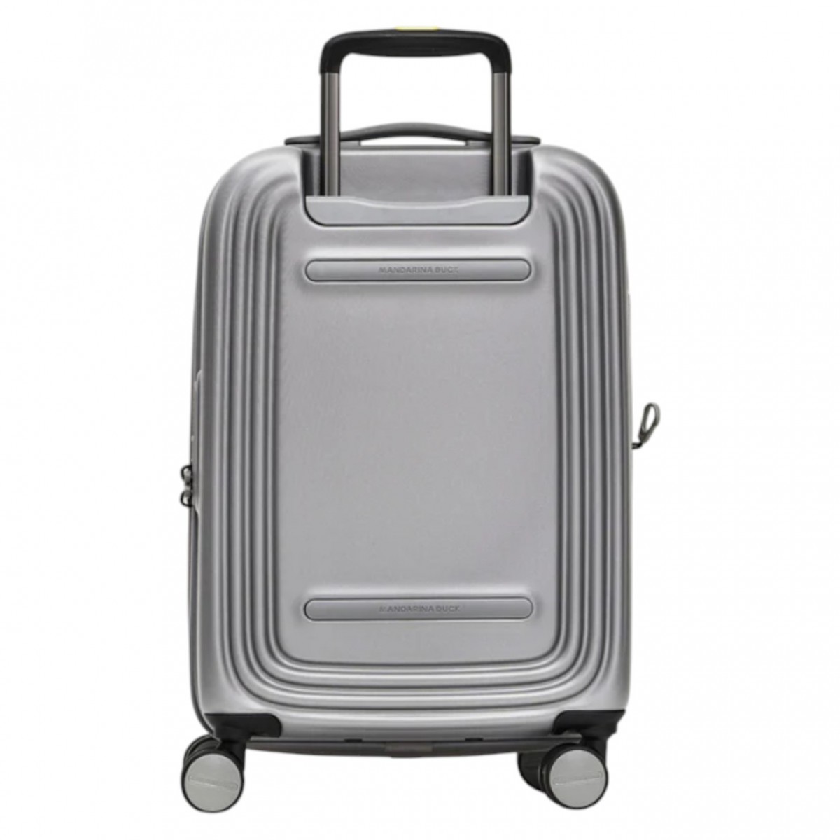 Silver Trolley Suitcase
