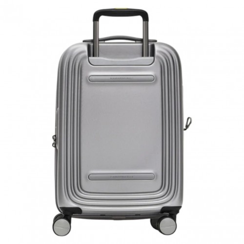 Silver Trolley Suitcase