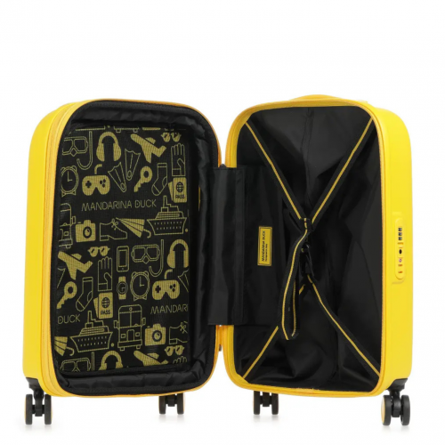 Yellow Trolley Suitcase