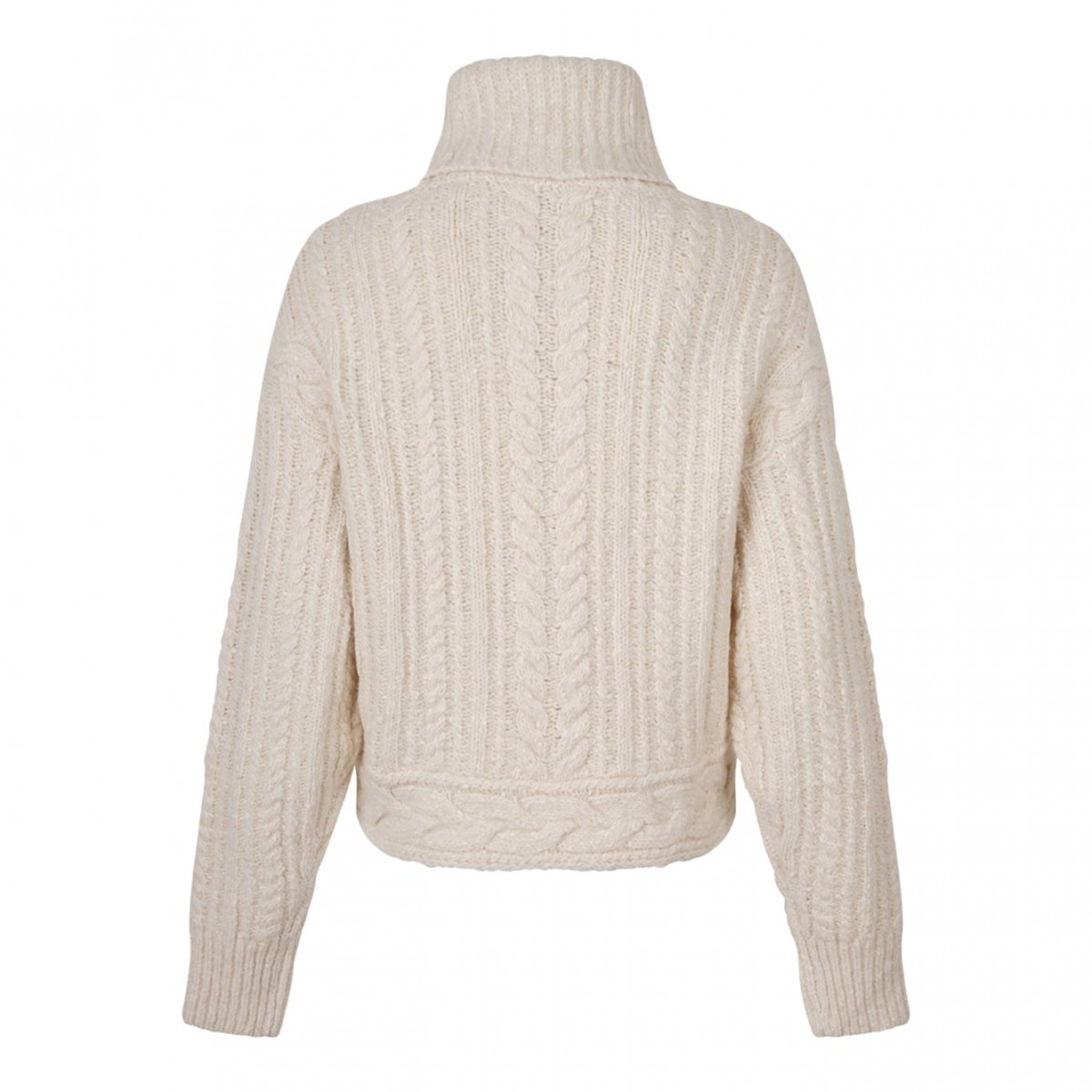 Ecru Cable Knit Jumper