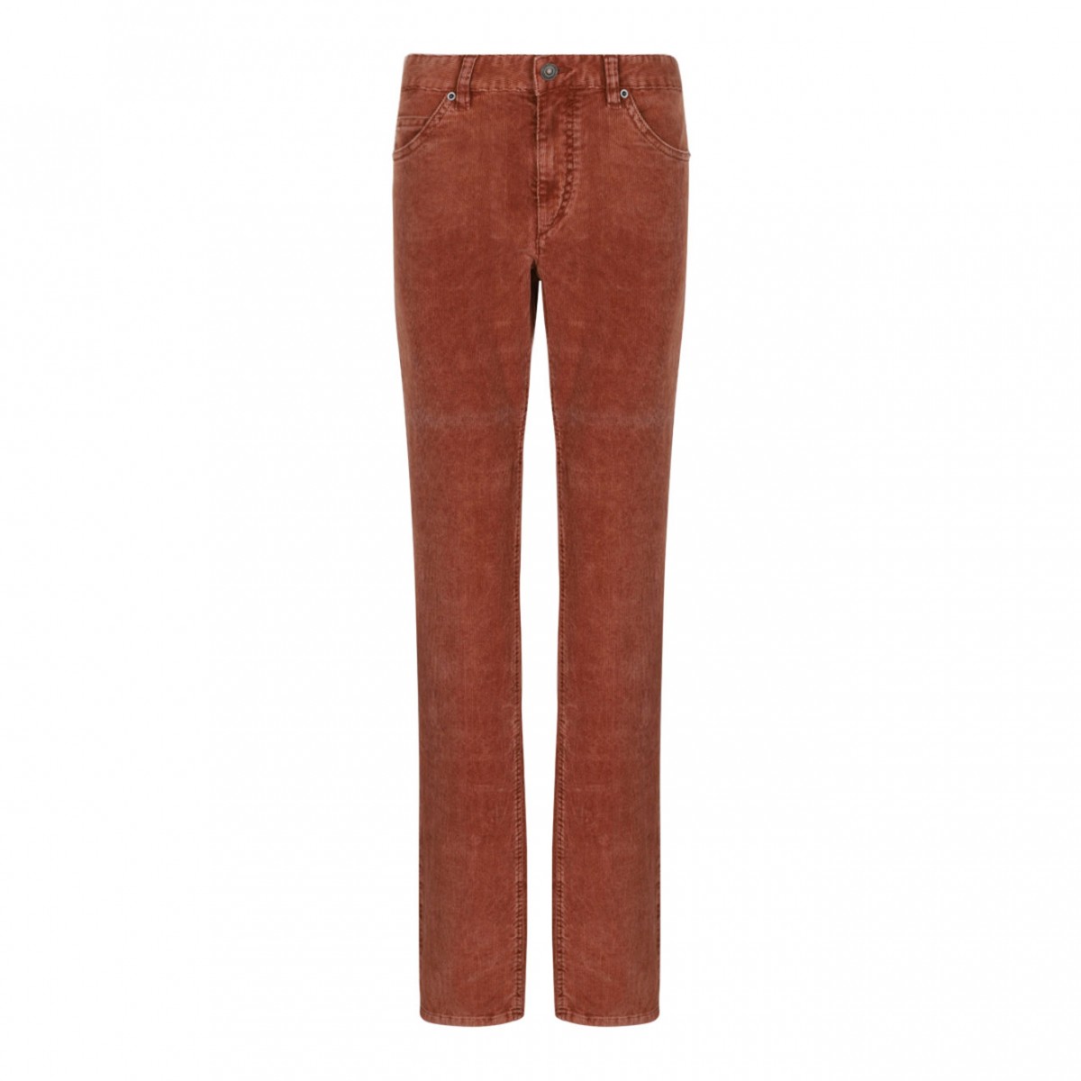 Rust Logo Patch Corduroy Trousers