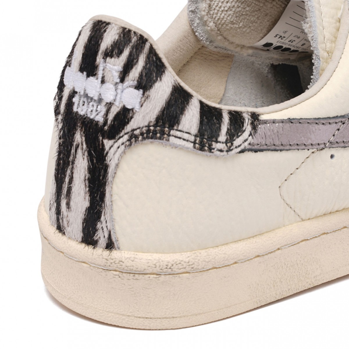 White Leather Prestige Safari Sneakers