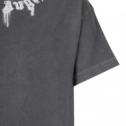 Dark Grey Spray Paint T-Shirt