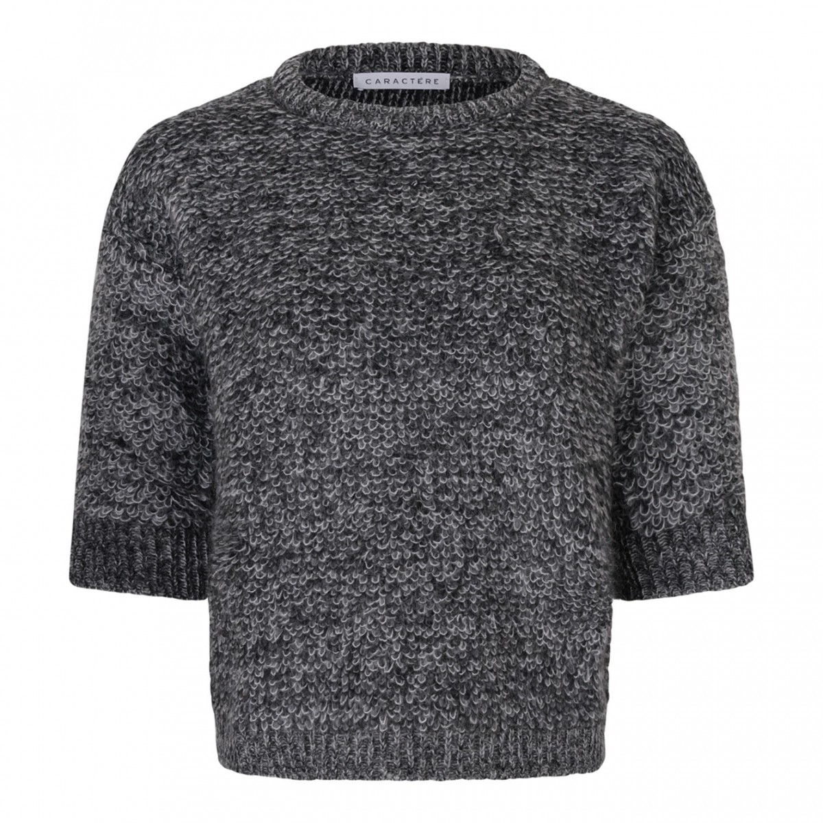 Grey Knitwear Sweater