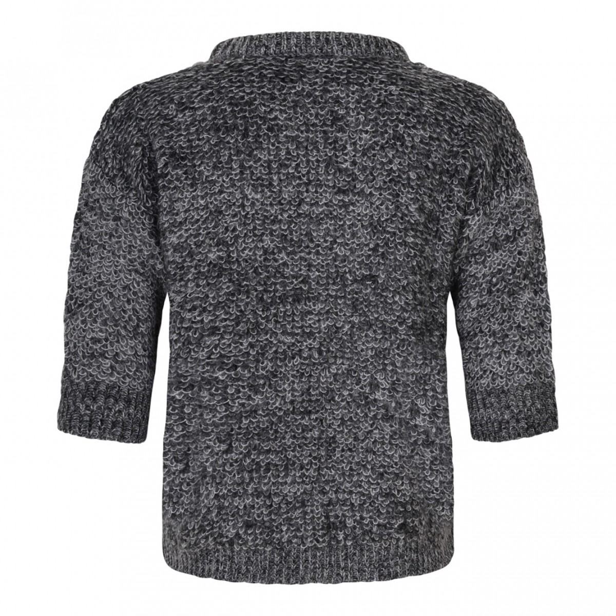 Grey Knitwear Sweater