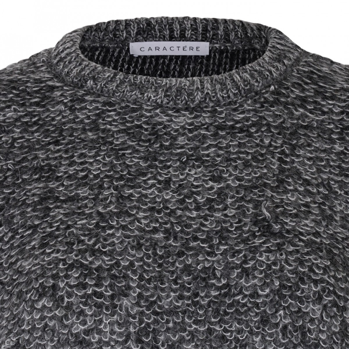 Grey Knitwear Sweater