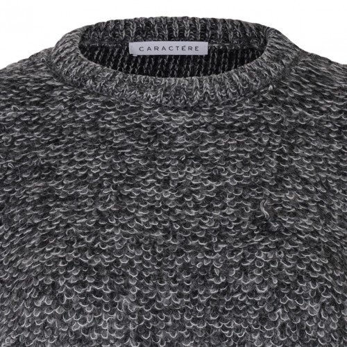 Grey Knitwear Sweater