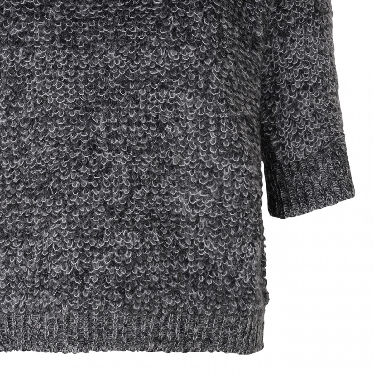 Grey Knitwear Sweater